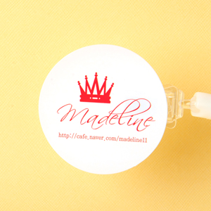 madeline - 원형코팅 스티커